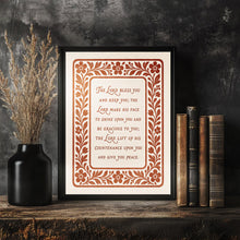 Autumn Blessing Bible Verse Print Rustic Christian Wall Art (Digital Download