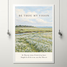 Be Thou My Vision Hymn Lyrics Print, Christian Wall Art