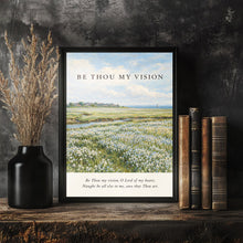 Be Thou My Vision Hymn Lyrics Print, Christian Wall Art (Digital Download)