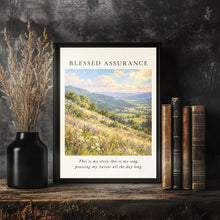 Blessed Assurance Hymn Print Christian Wall Art (Digital Download)