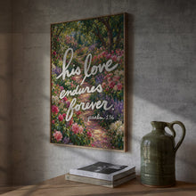 Christian Wall Art Purple Floral Bible Verse Print (Digital Download)