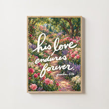 Christian Wall Art Purple Floral Bible Verse Print (Digital Download)