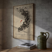Do Not Conform to the Pattern of This World - Romans 12 2 - Fish Wave Art