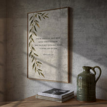 Ephesians 28 Printable Wall Art, Christian Wall Decor, Bible Verse Wall Art, By Grace You-LIE2UU