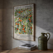 Fruit of the Spirit Print Vintage Christian Wall Art
