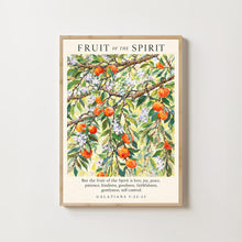 Fruit of the Spirit Print Vintage Christian Wall Art