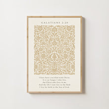 Galatians 220, Easter Wall Print, Christian Easter Decor, Christian Home Decor, Christian-9AQVVG