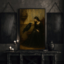 Gothic Princess, Artful Raven Art, Dark Romance, Gothic Beauty Printable Fine Art, Gothic