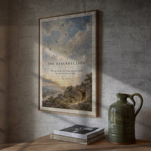 I Am the Resurrection Easter Print Christian Wall Art