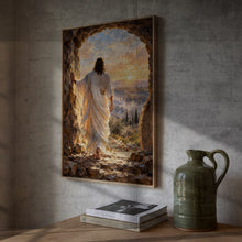 Jesus Christ Resurrection Art Easter He Is Risen Print Bible Wall Art Digital Download fo-E3JTE9