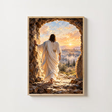 Jesus Christ Resurrection Art Easter He Is Risen Print Bible Wall Art Digital Download fo-E3JTE9