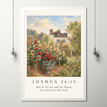 Joshua 2415 Christian Home Verse Art