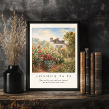 Joshua 2415 Christian Home Verse Art