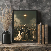 King Baldwin IV Poster, Crusader Wall Art - Medieval Christian Quote Print - Knight Templar A-VT17AZ
