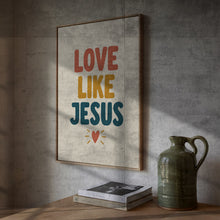 Love Like Jesus Print Minimalist Christian Wall Art (Digital Download)