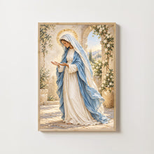 Mother Mary Painting Digital Download, Christian Home Decor, Religious Wall Art, Graceful-60H9GV