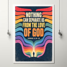 Nothing Can Separate Us From the Love of God - Romans 8 38-39 - Bible Art