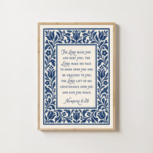 Numbers 6 Print The Lord Bless You, Christian Wall Art (Digital Download JPGs)