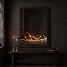 Parable of the Ten Virgins Wall Art – Matthew 25 Oil Lamp Print