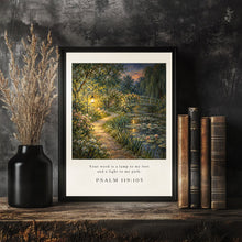 Psalm 119105 Wall Art, Your Word is a Lamp to My Feet Printable Art, Vintage Scripture Pr-MZ7HZM