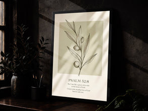 Psalm 528, Bible Verse Wall Art, Christian Wall Art, Bible Verse Print, Christian Poster,-SAQLZJ