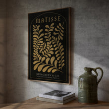 Sage Green Matisse Print – Botanical Wall Art Poster Abstract Leaf Cut-Out Style Minima-MKQ06H