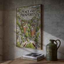 Seek the Peace and Prosperity of the City - Jeremiah 29 7 - Christian City Art