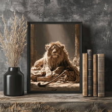 Sleeping Lion Daniel 6 22, Lions Den He Shut Their Mouths God Delivered, Neutral Minimalist B-BX07NA