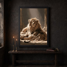 Sleeping Lion Daniel 6 22, Lions Den He Shut Their Mouths God Delivered, Neutral Minimalist B-BX07NA