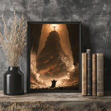 The Beckoning Vintage Art Poster Print Dark Academia Religious Occult