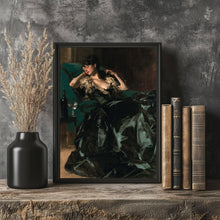 Victorian Woman Sleeping Art Print Dark Academia Gothic Decor 2