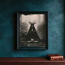 Witch Praying Art Poster Print Dark Academia Gothic Home Decor 2